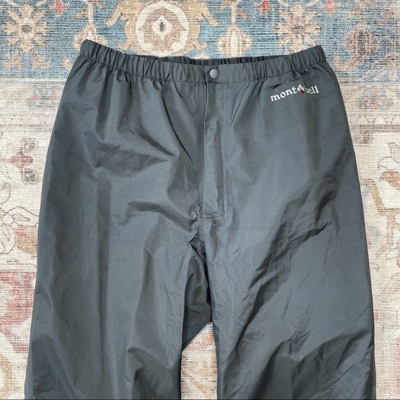 Mont Bell Gray Pants Straight Leg Side Zipper Women’s Size M. O - Picture 2 of 8